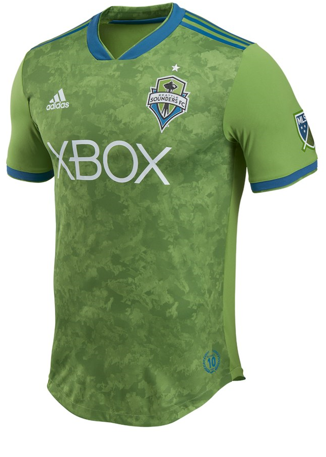 Camisa oficial Adidas Seattle Sounders 2018 I jogador
